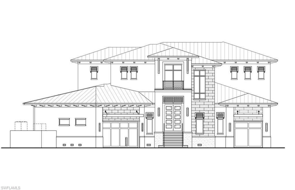 140 Flamingo Avenue Naples, FL 34108 - Photo 3 of 31 a black and white photo of a living room