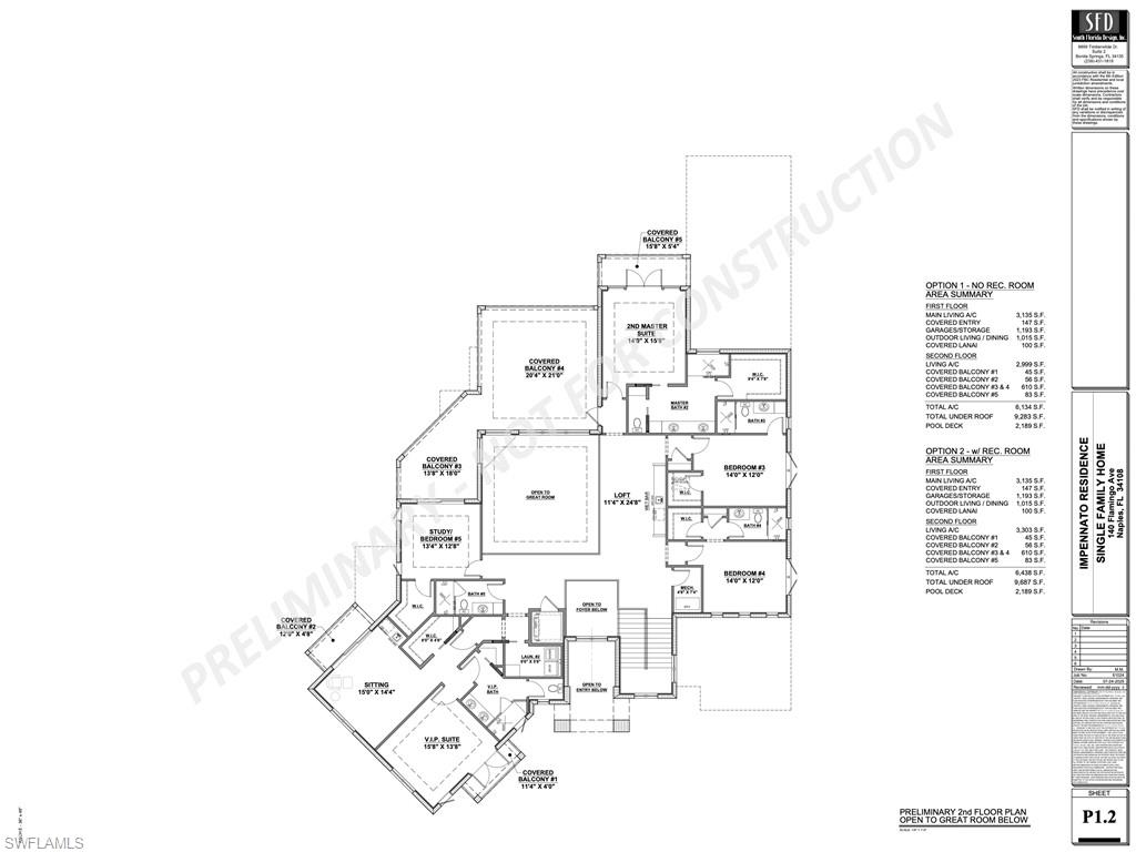 140 Flamingo Avenue Naples, FL 34108 - Photo 30 of 31 view of rooftop