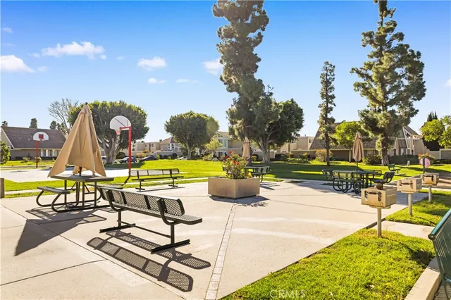 a view of outdoor space yard and swimming pool