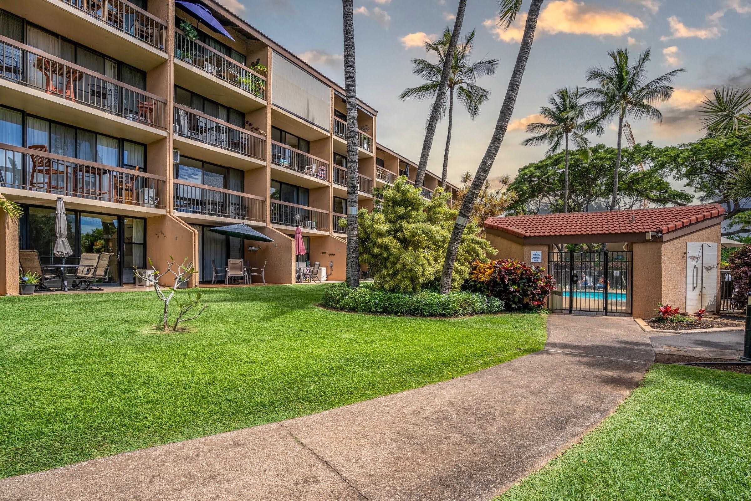 2191 South Kihei Road, Unit 1110 Kihei, HI 96753 - Photo 12 of 20 a house view with a garden space