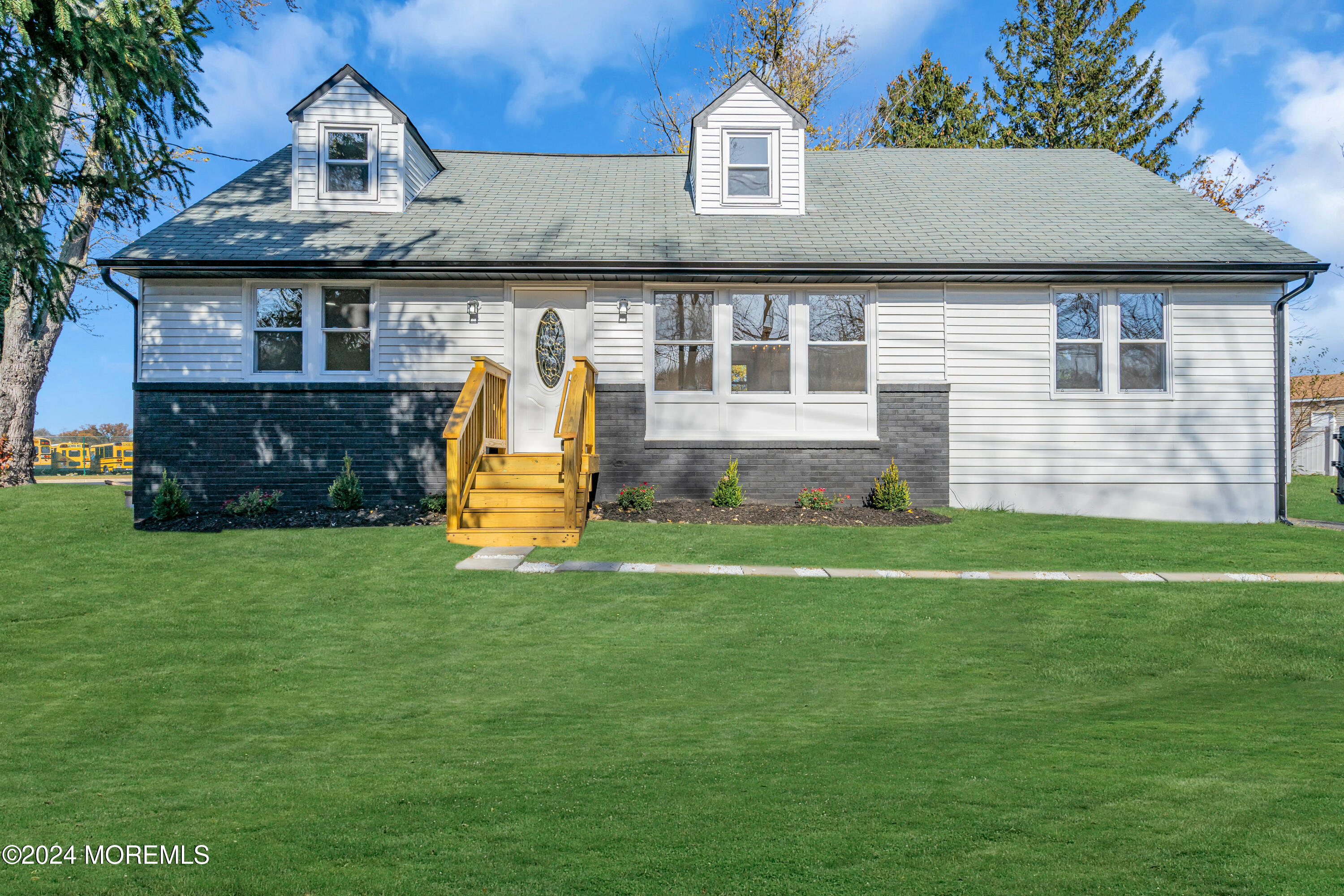 2053 Bustleton Road Burlington, NJ 08016 - Photo 1 of 55 a front view of a house with a garden