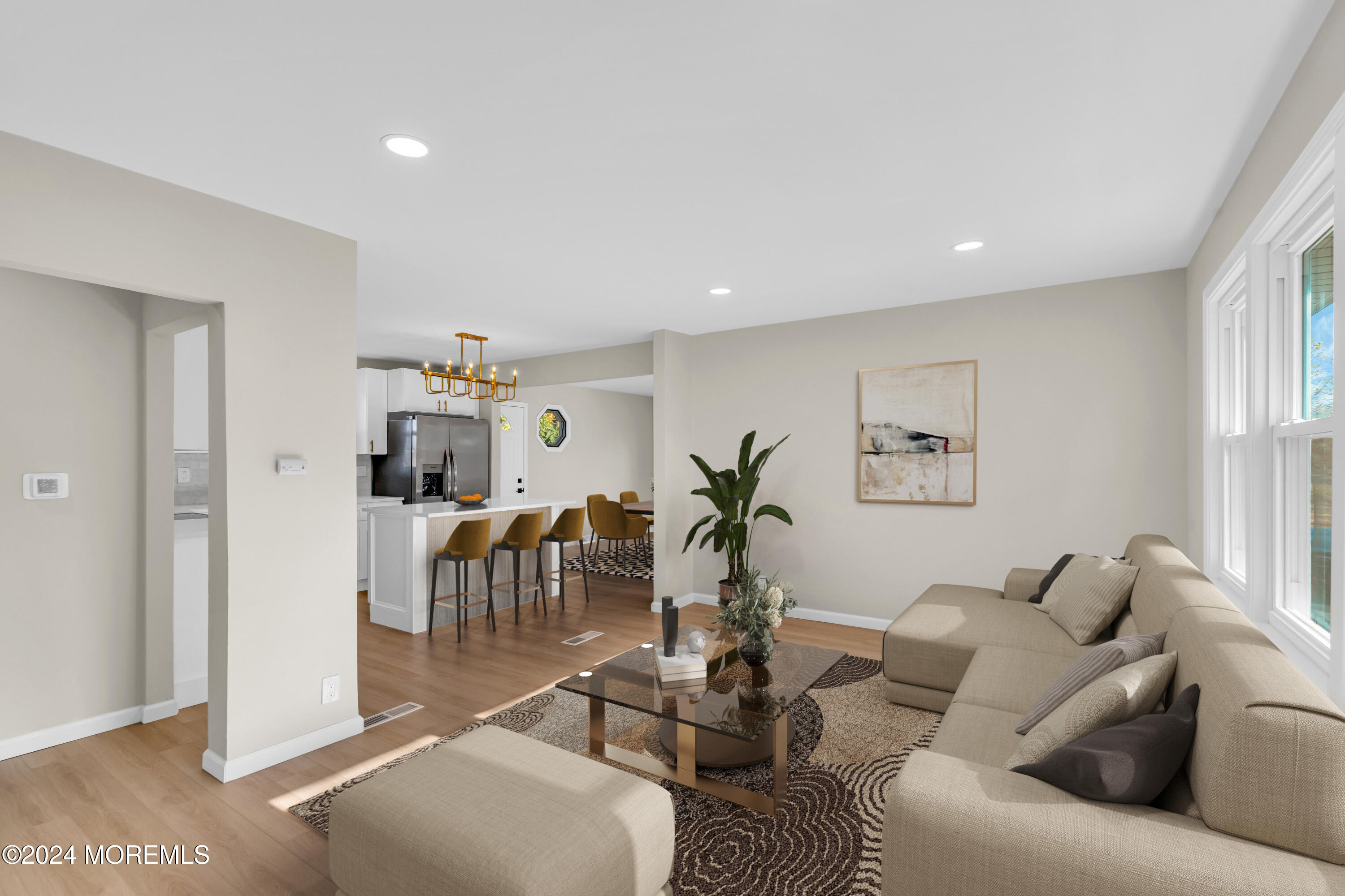 2053 Bustleton Road Burlington, NJ 08016 - Photo 11 of 55 a living room with furniture and large window