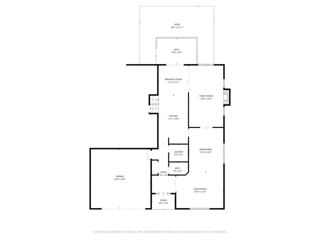 a picture of floor plan