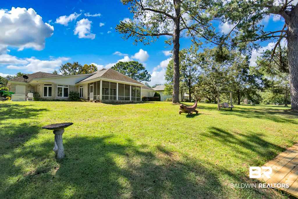 11001 McKenzie Road Fairhope, AL 36532 - Photo 23 of 32 Back Yard View