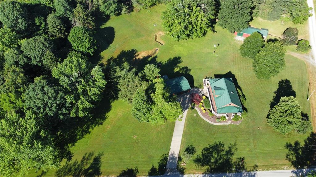 487 Ridge Road Hickory, PA 15340 - Photo 23 of 25 an aerial view of a houses with swimming pool