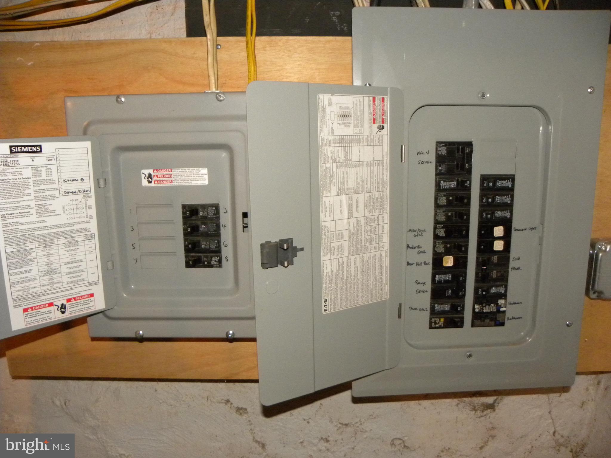 123 East Avon Road Brookhaven, PA 19015 - Photo 49 of 51 Updated electrical panel box