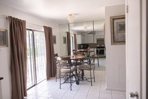 Dining area