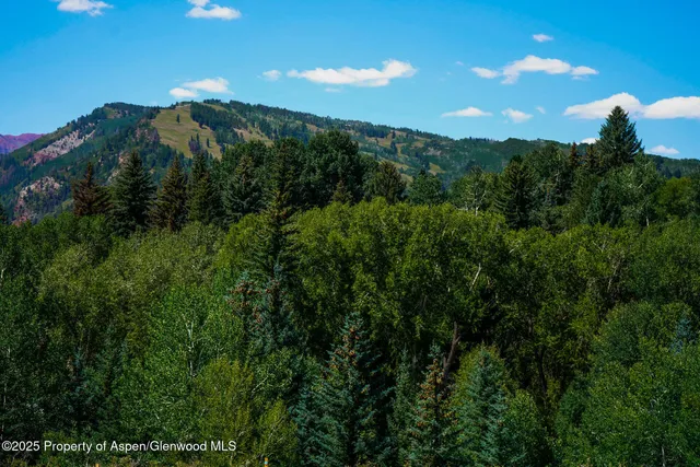 a aerial view of a house
