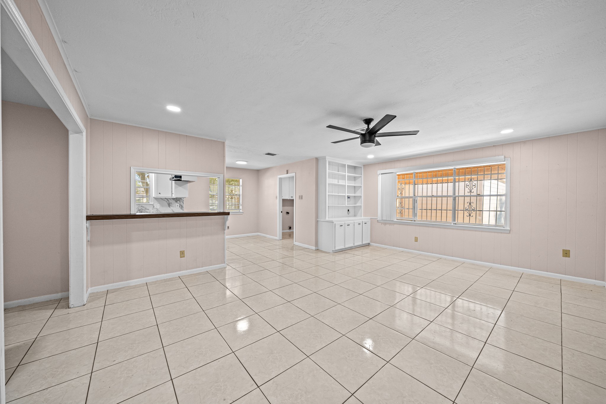 11503 High Star Drive Houston, TX 77072 - Photo 14 of 38 a view of a kitchen with cabinet and a window