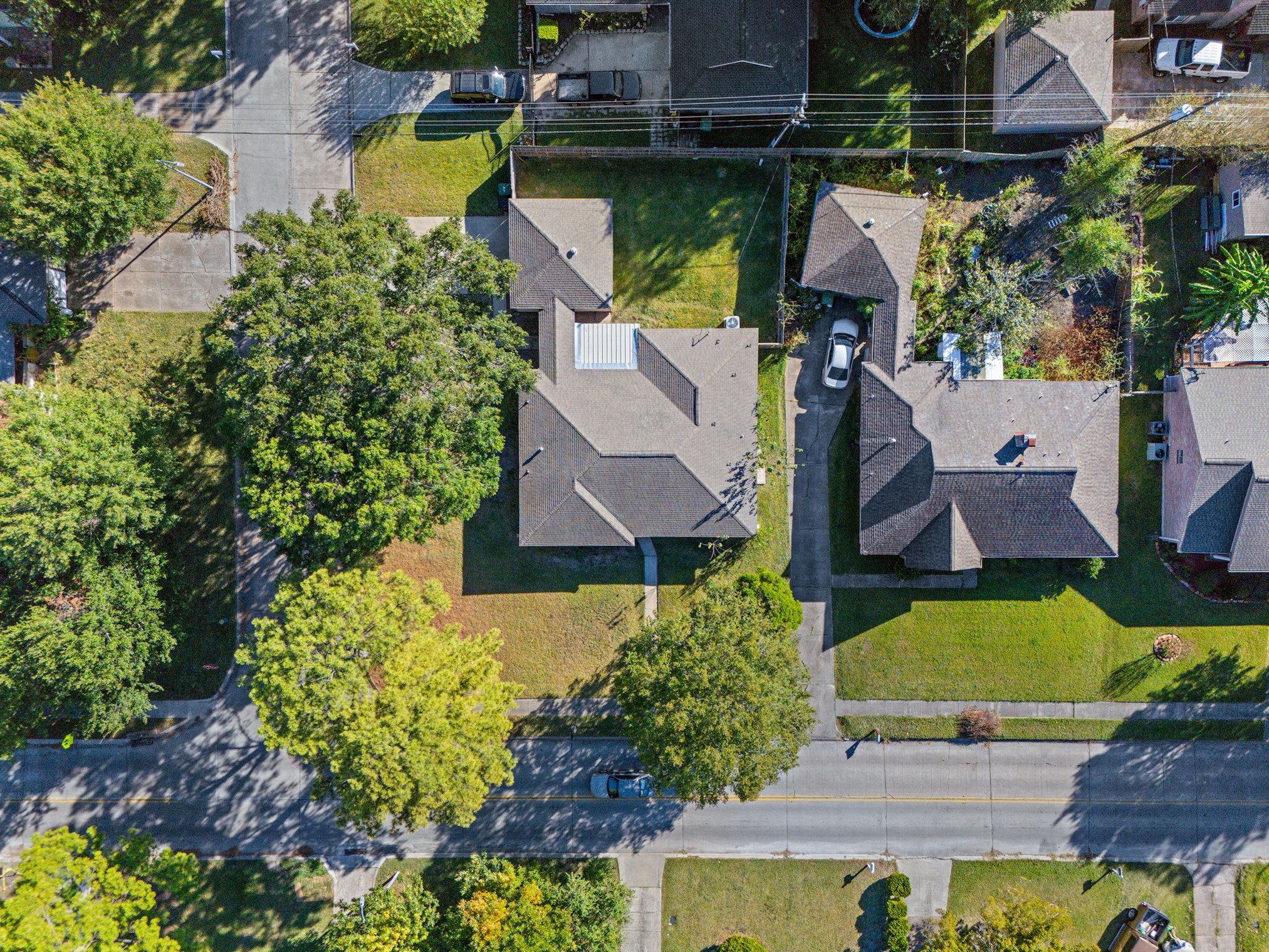 11503 High Star Drive Houston, TX 77072 - Photo 2 of 38 an aerial view of a house with a garden and swimming pool