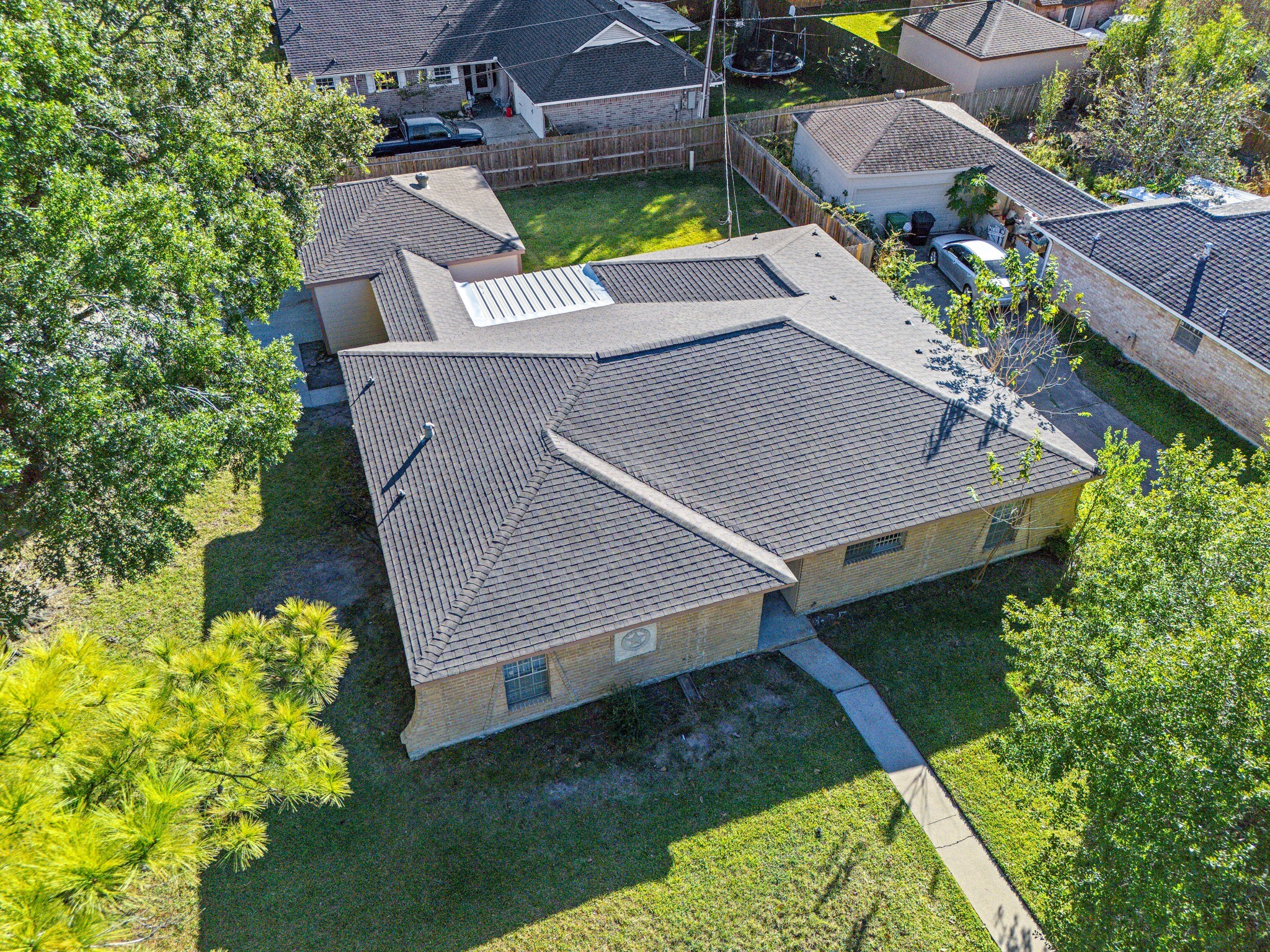 11503 High Star Drive Houston, TX 77072 - Photo 38 of 38 an aerial view of a house with a garden