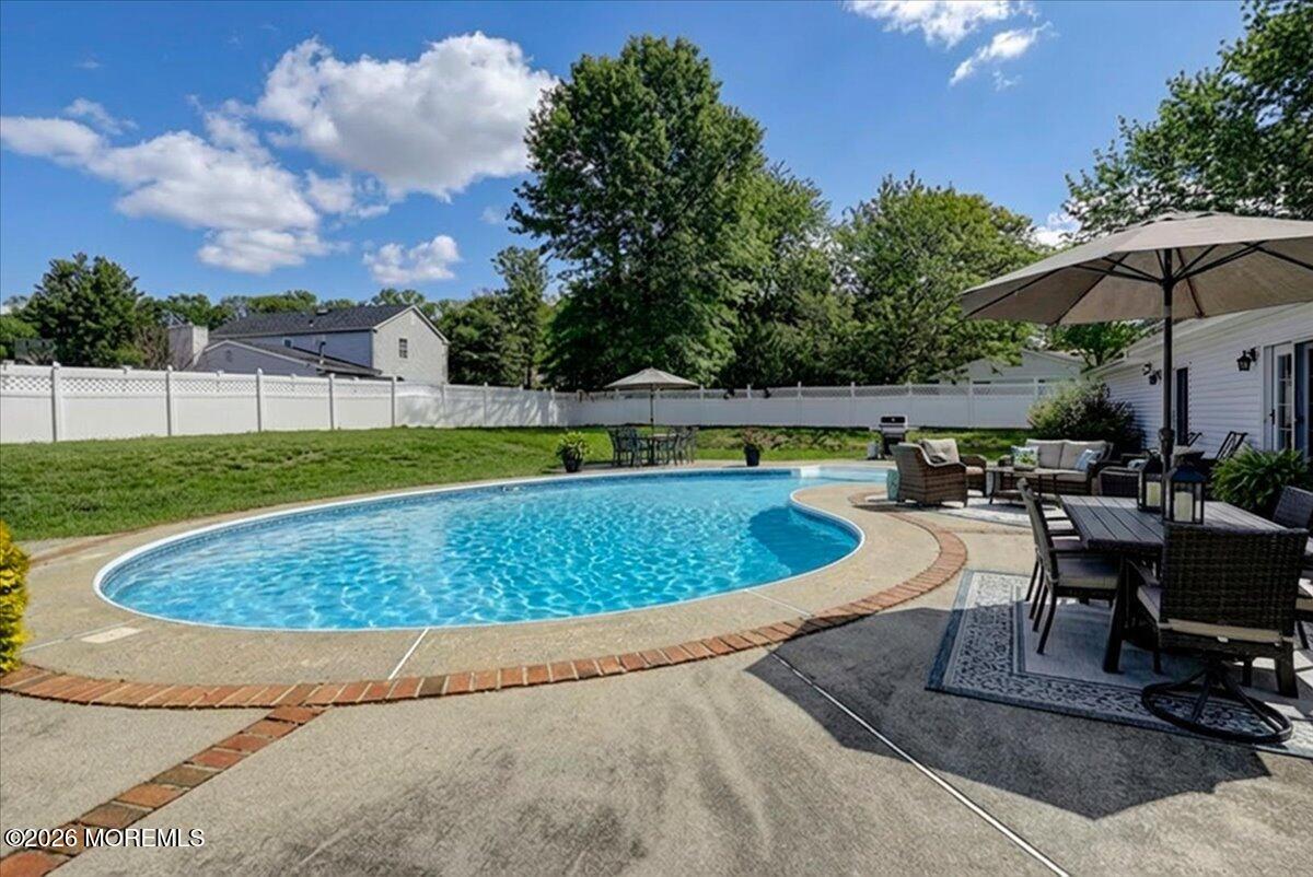 21 Applegate Road Freehold, NJ 07728 - Photo 34 of 46 Virtually staged open pool
