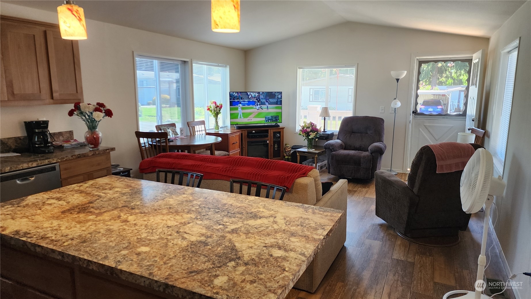 807 Mountain Villa Drive Enumclaw, WA 98022 - Photo 11 of 15 a living room with furniture rug and wooden floor