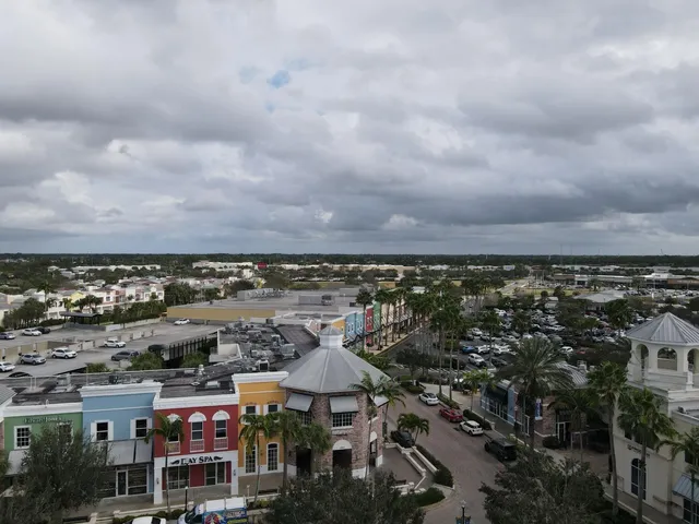 a view of a lake with a house