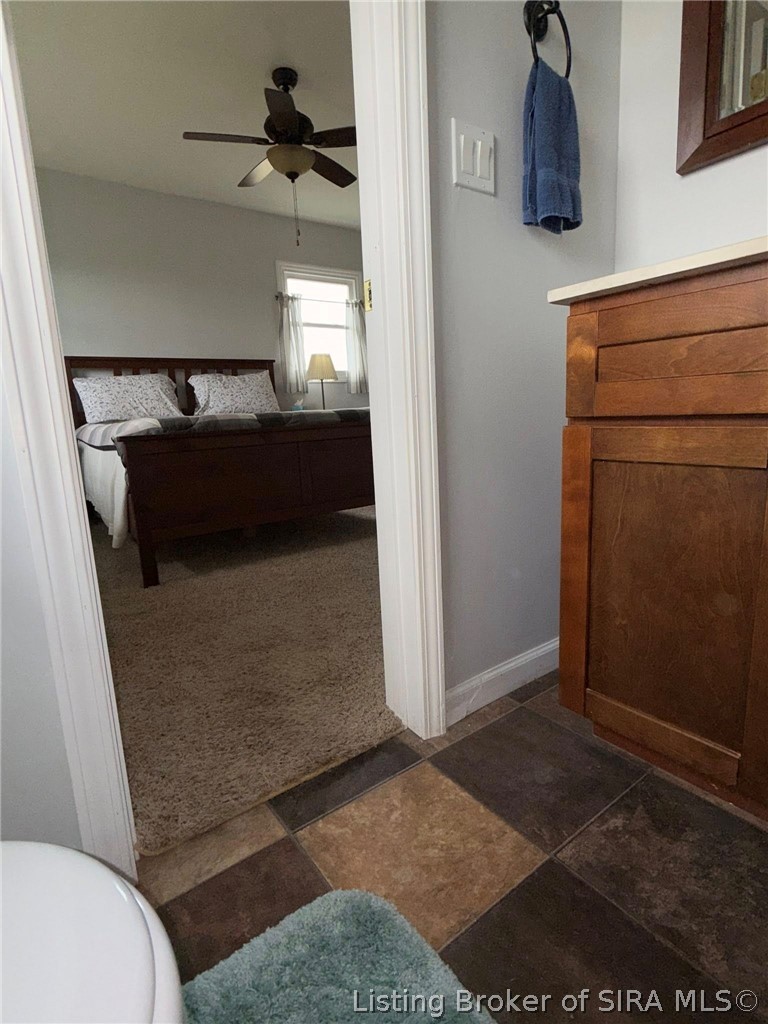 1110 West Helton Road Scottsburg, IN 47170 - Photo 15 of 22 Master half bath