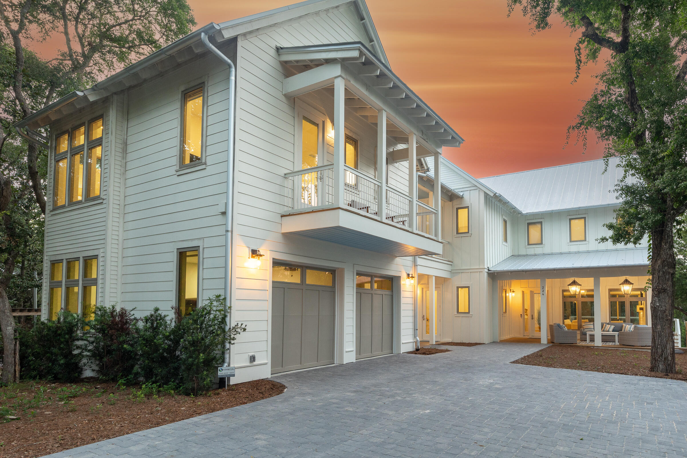 224 Canal Street Santa Rosa Beach, FL 32459 - Photo 1 of 92 Canal Drive Dusk