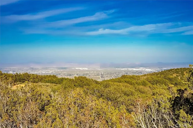 a view of a large green field