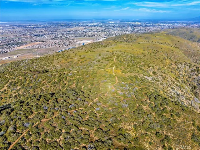 a view of a city with an ocean