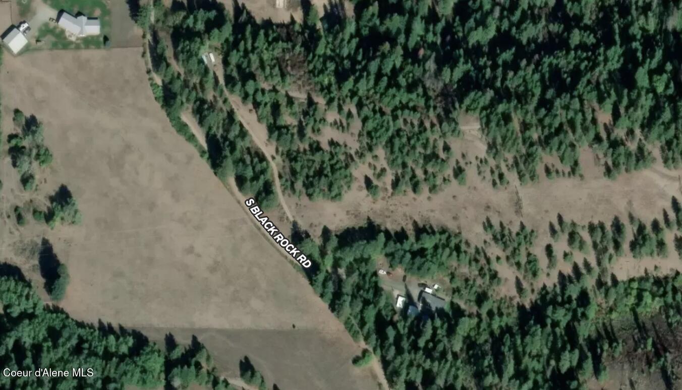 18924 South Black Rock Road Cataldo, ID 83810 - Photo 3 of 37 AERIAL CLOSE W/O PARCEL LINES