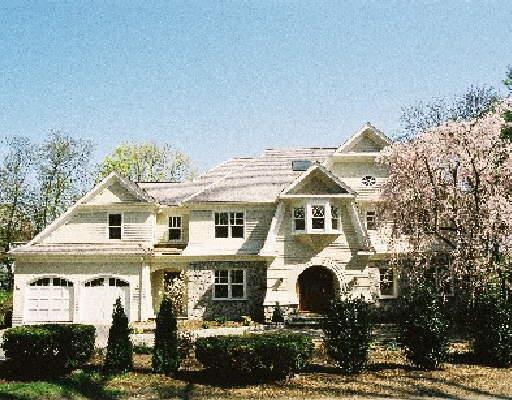 7 Marks Road Greenwich, CT 06878 - Photo 1 of 1 a front view of a house with garden