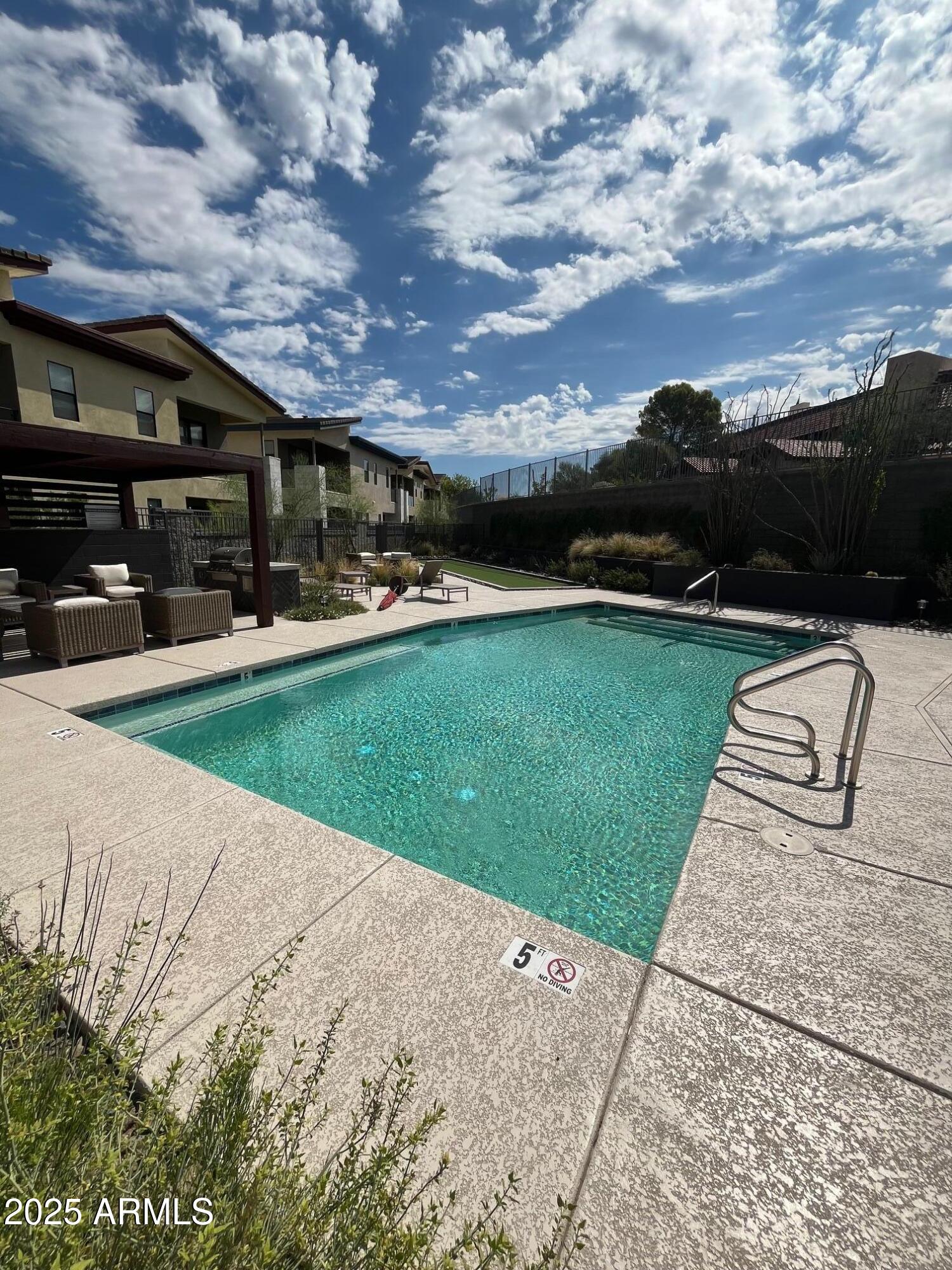1 Easy Street, Unit 12 Carefree, AZ 85377 - Photo 42 of 43 a view of a garden with an outdoor space