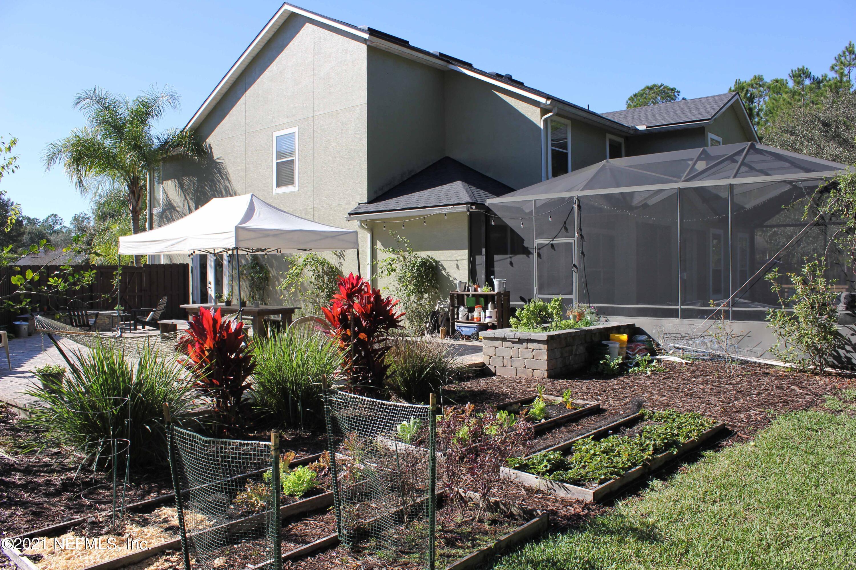 3156 East Banister Road St. Augustine, FL 32092 - Photo 41 of 45 Garden to Patio To House