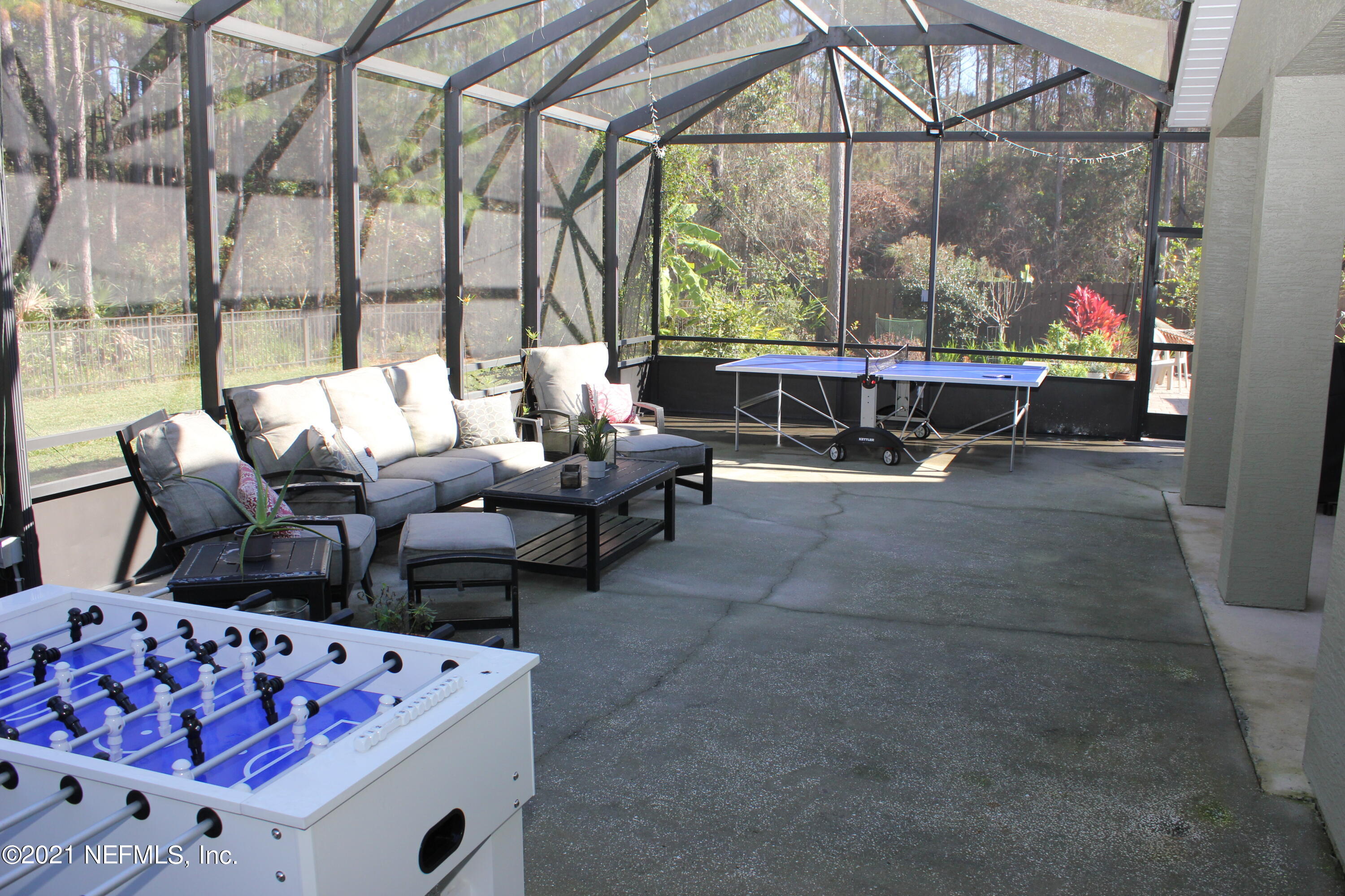 3156 East Banister Road St. Augustine, FL 32092 - Photo 43 of 45 Screen Patio