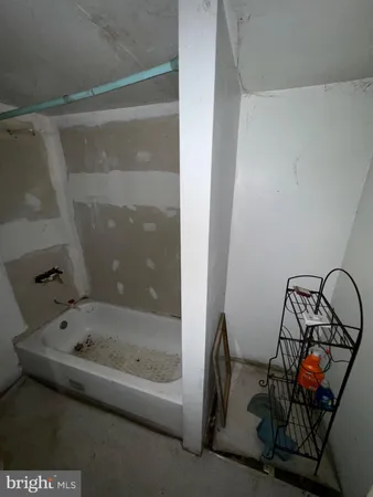 a view of a lake in between two and trees