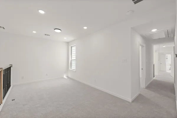 a view of empty room