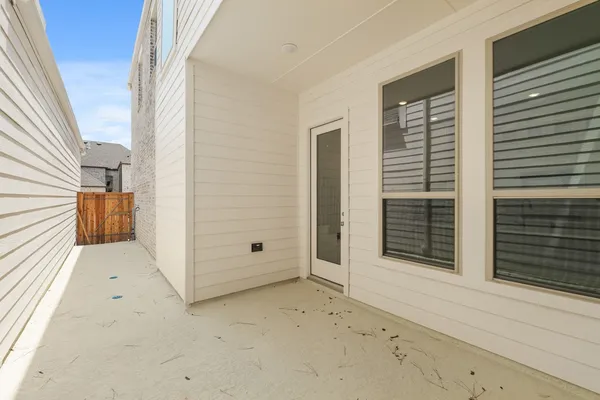 a view of a house with a bathroom
