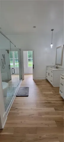 a kitchen with a sink and a window