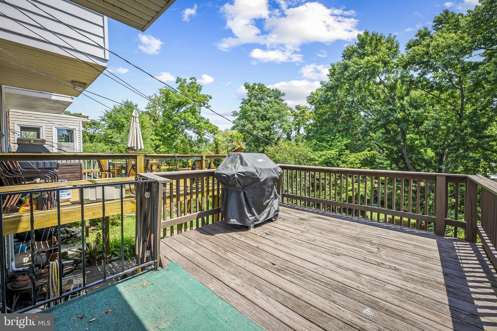 3831 Roland Avenue Baltimore, MD 21211 - Photo 21 of 32 Rear Deck Off Kitchen