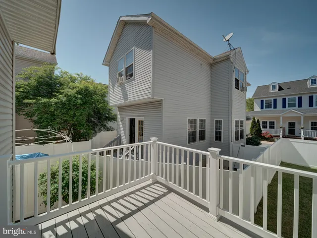 a view of a house with a deck