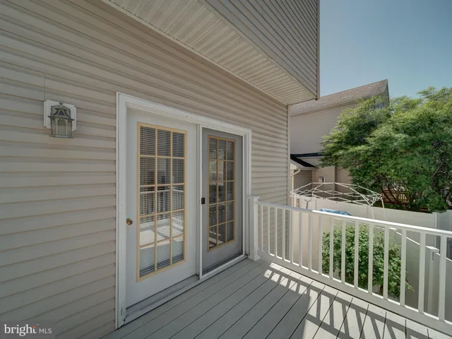 a view of a house with deck