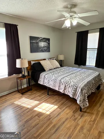 a view of livingroom with hardwood floor and window