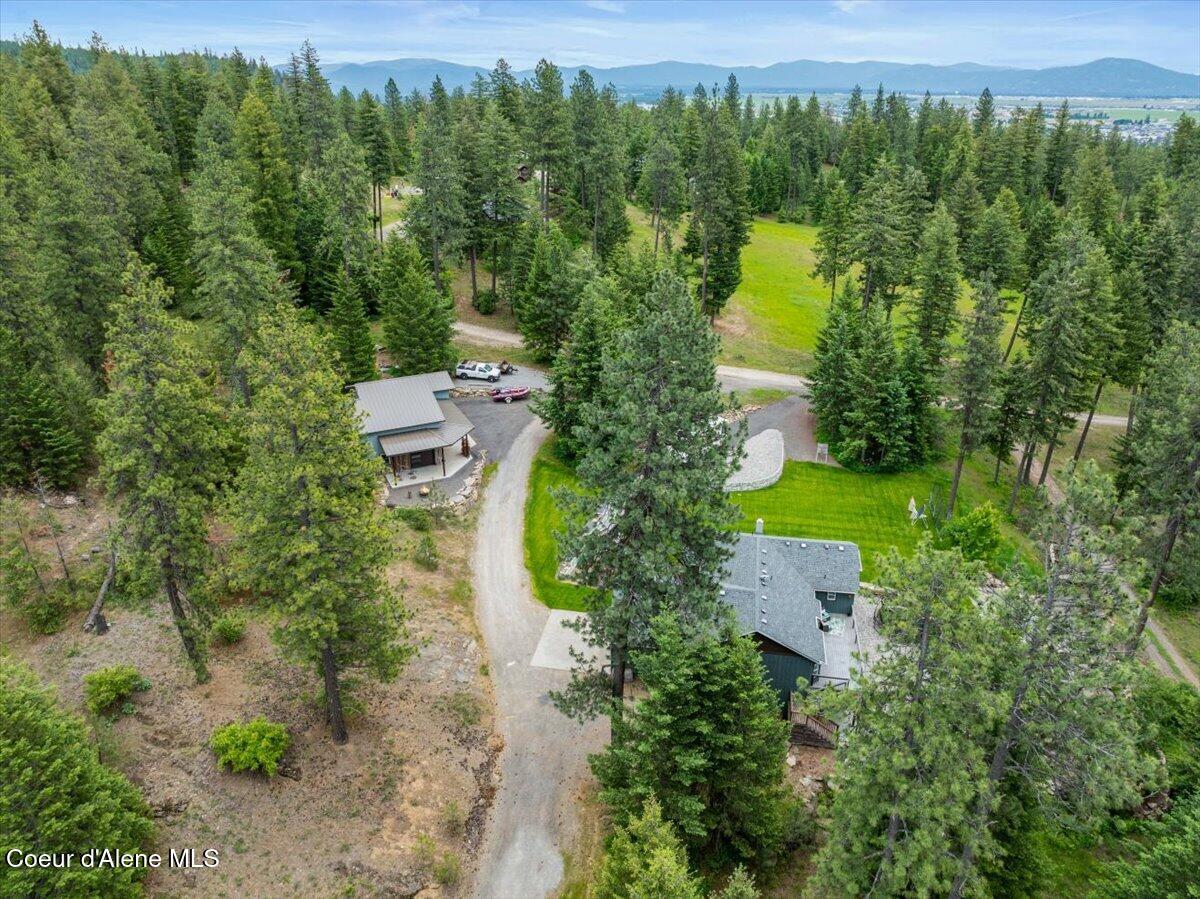 11243 West Hidden Valley Road Rathdrum, ID 83858 - Photo 77 of 86 81-Aerial Back of Home