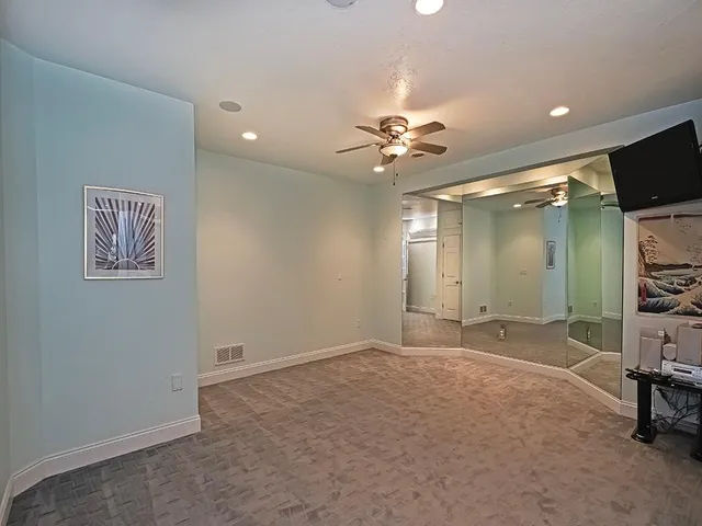 a view of an outdoor space and yard