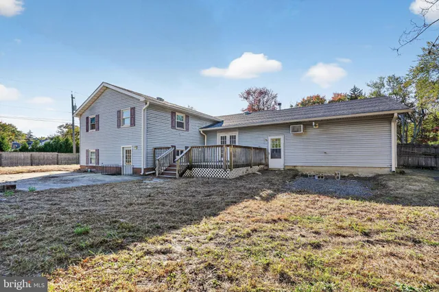 a view of a house with a patio