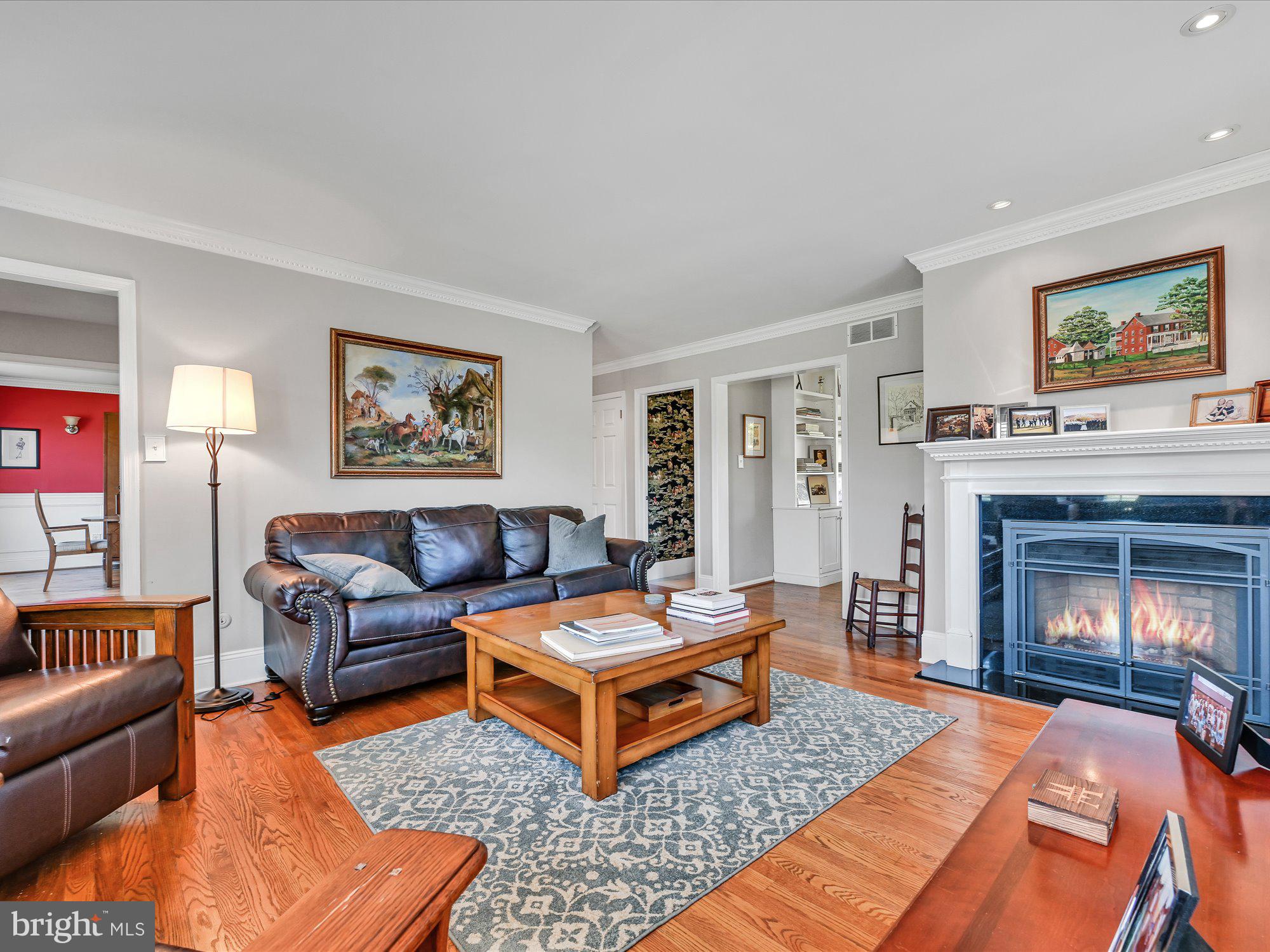 15 McLeod Pond Road Glenmoore, PA 19343 - Photo 13 of 57 family room with gas fireplace
