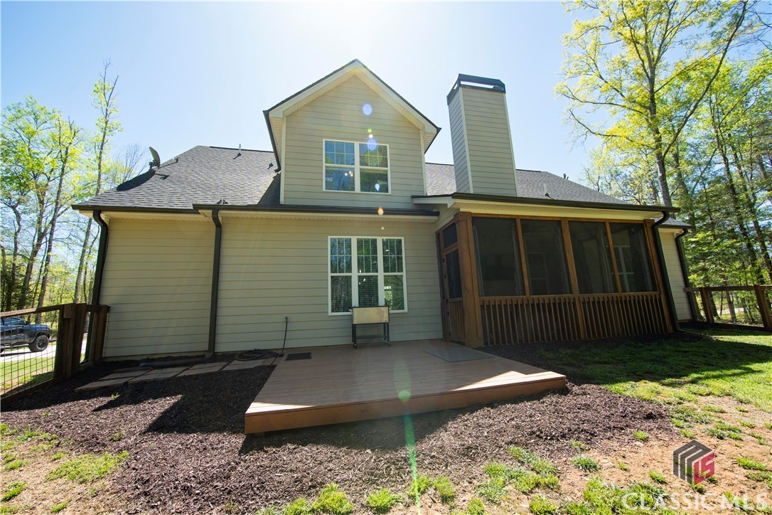 247 Black Thorn Road Colbert, GA 30628 - Photo 43 of 54 Rear View