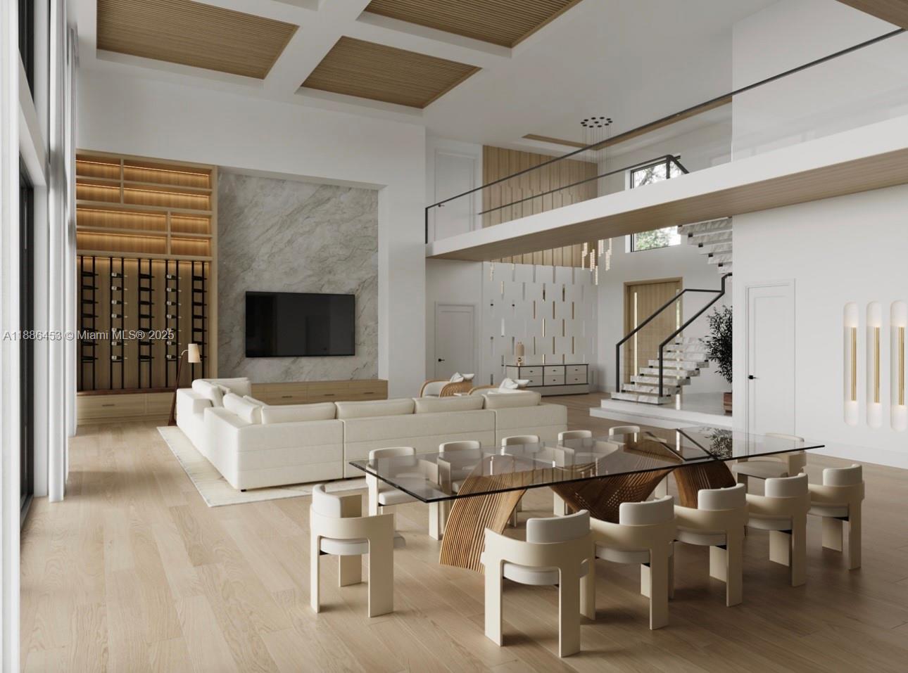 13440 Southwest 36th Court Davie, FL 33330 - Photo 6 of 19 a living room with furniture and a flat screen tv