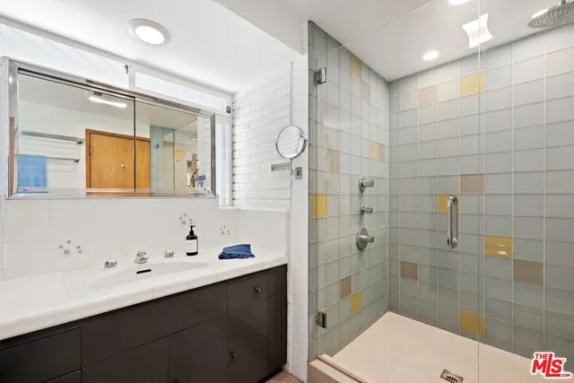 a view of a small yard