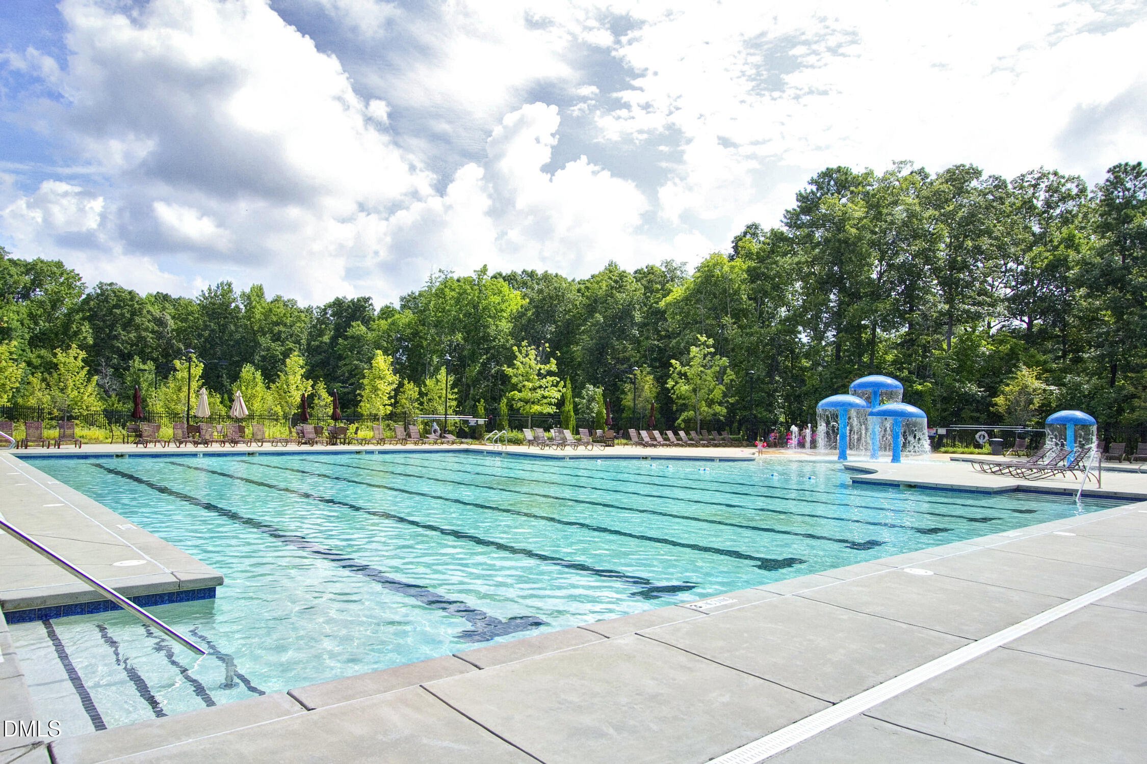 212 Mystic Pine Place Apex, NC 27539 - Photo 56 of 67 a view of a golf course with a garden