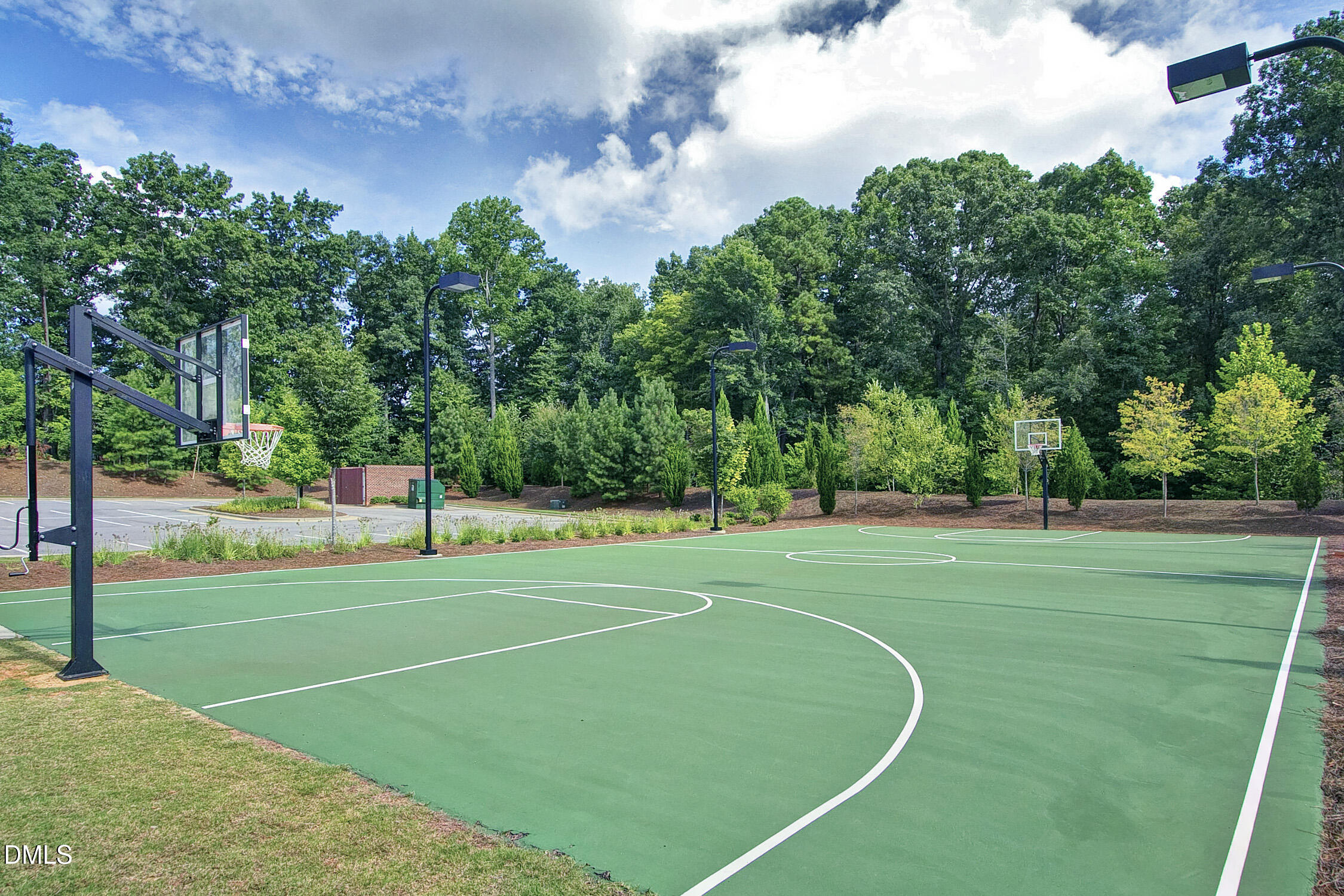 212 Mystic Pine Place Apex, NC 27539 - Photo 60 of 67 a view of a tennis court