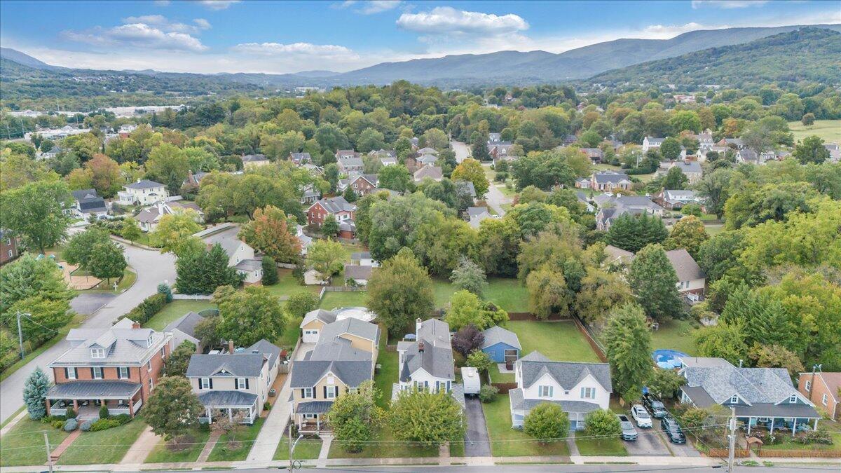 219 Academy Street Salem, VA 24153 - Photo 79 of 93 an aerial view of residential houses with outdoor space and trees