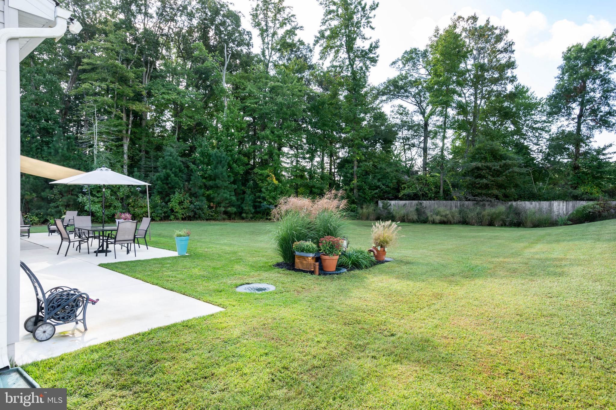 26503 Spring Haven Road Milton, DE 19968 - Photo 33 of 37 View of the expansive back yard