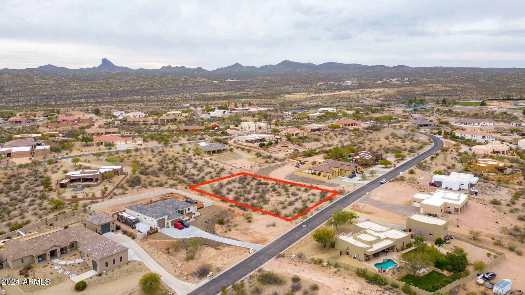 2905 Percheron Road, Unit 82 Wickenburg, AZ 85390 - Photo 2 of 5 an aerial view of residential house with an outdoor space