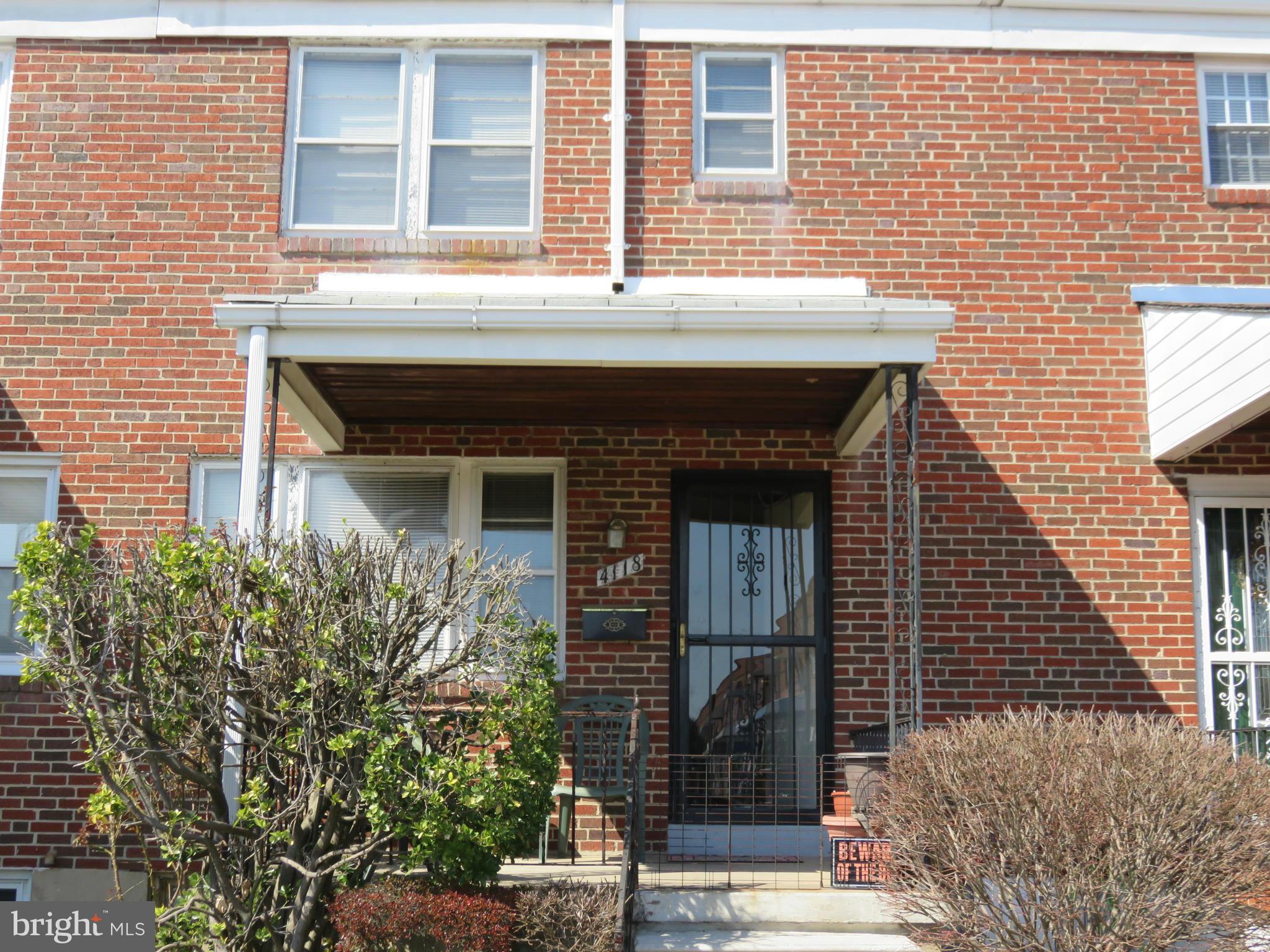 4118 Fallstaff Road Baltimore, MD 21215 - Photo 1 of 12 Exterior (Front)