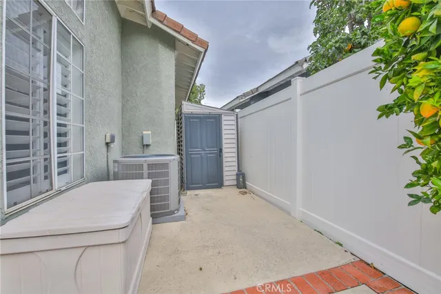 a view of outdoor sitting area