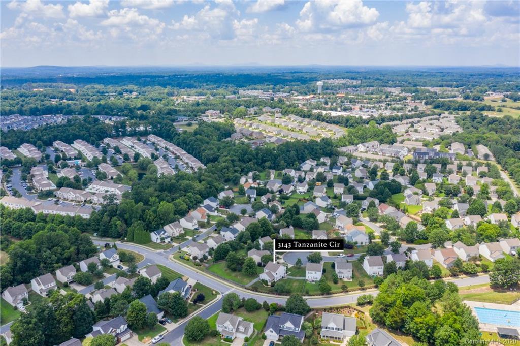3143 Tanzanite Circle Fort Mill, SC 29708 - Photo 33 of 33 an aerial view of a city